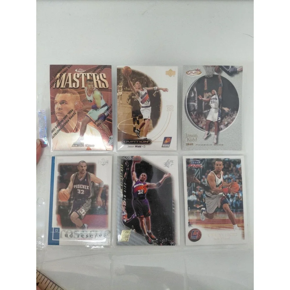 Lot of 6 Jason Kidd Phoenix Suns NBA VTG‎ 2000 - 2001